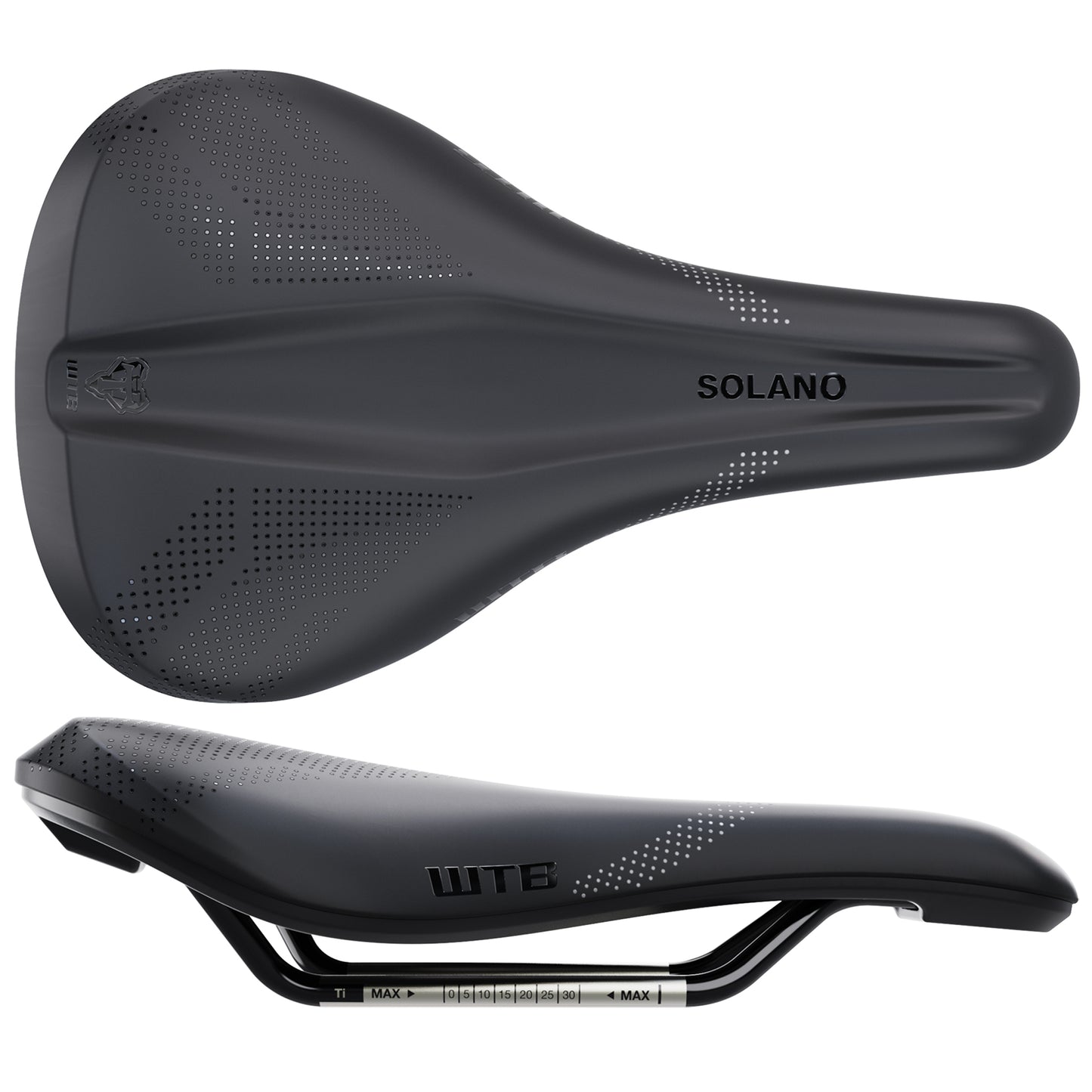 WTB Solano Saddle - Titanium Black Medium Fusion Form