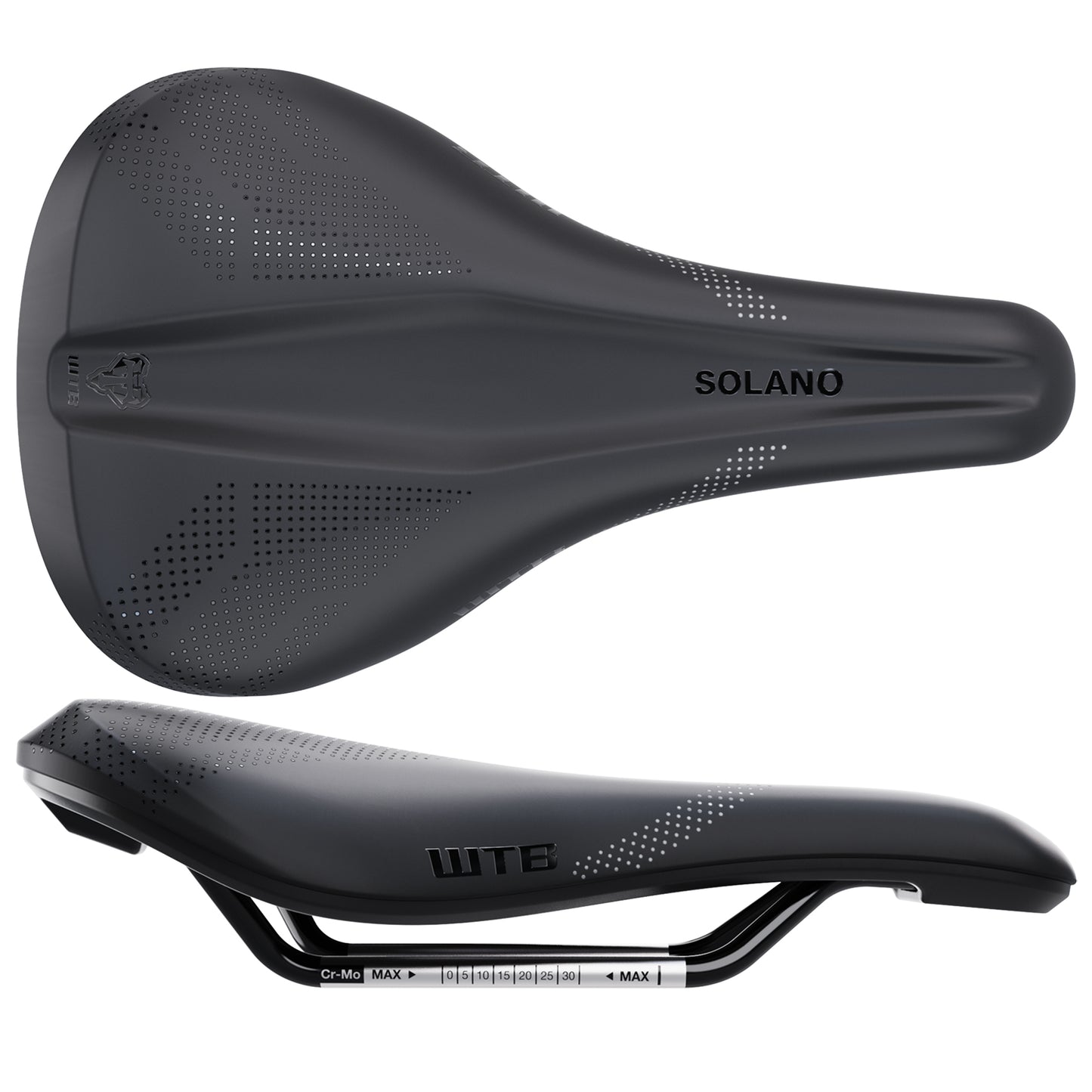 WTB Solano Saddle - Chromoly Black Medium Fusion Form