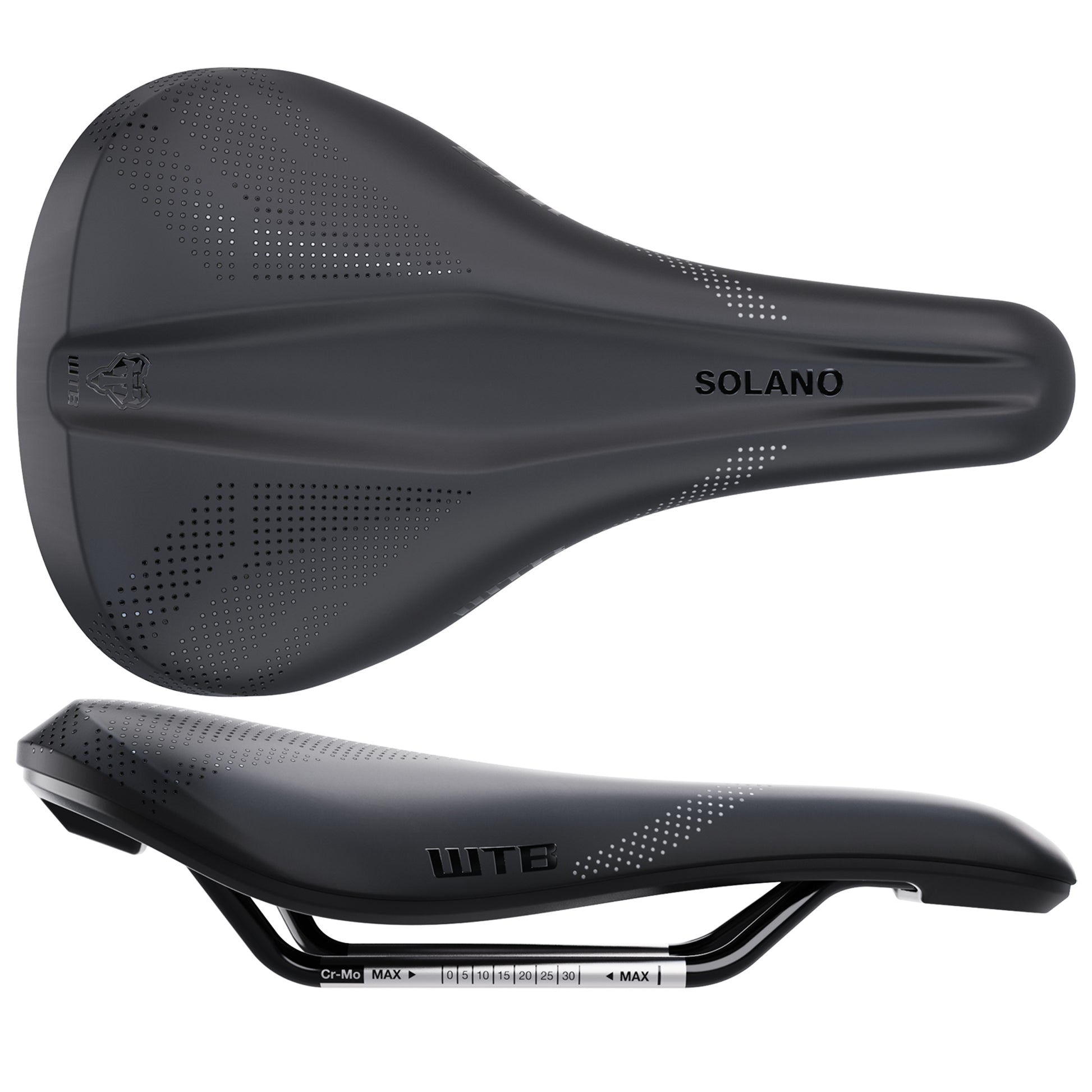 WTB Solano Saddle - Chromoly Black Medium Fusion Form