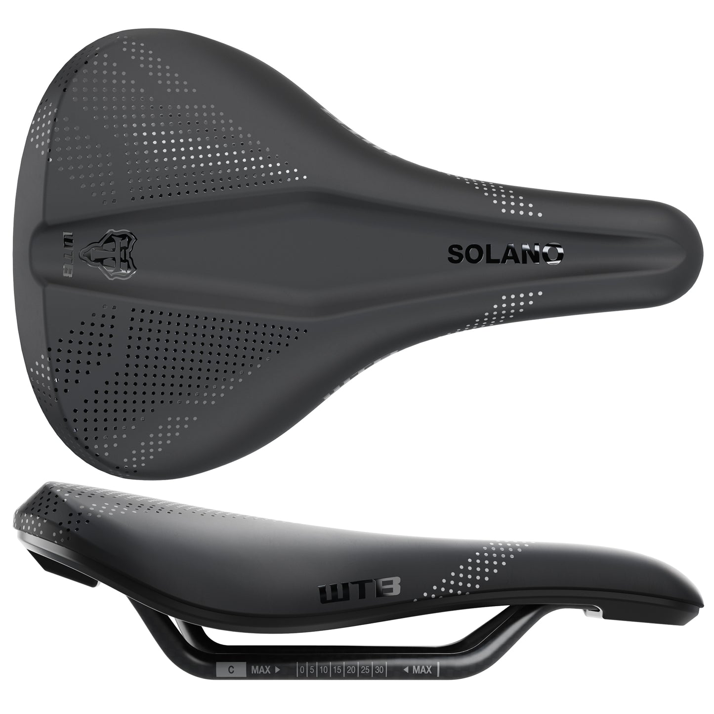 WTB Solano Saddle - Carbon Black Wide Fusion Form