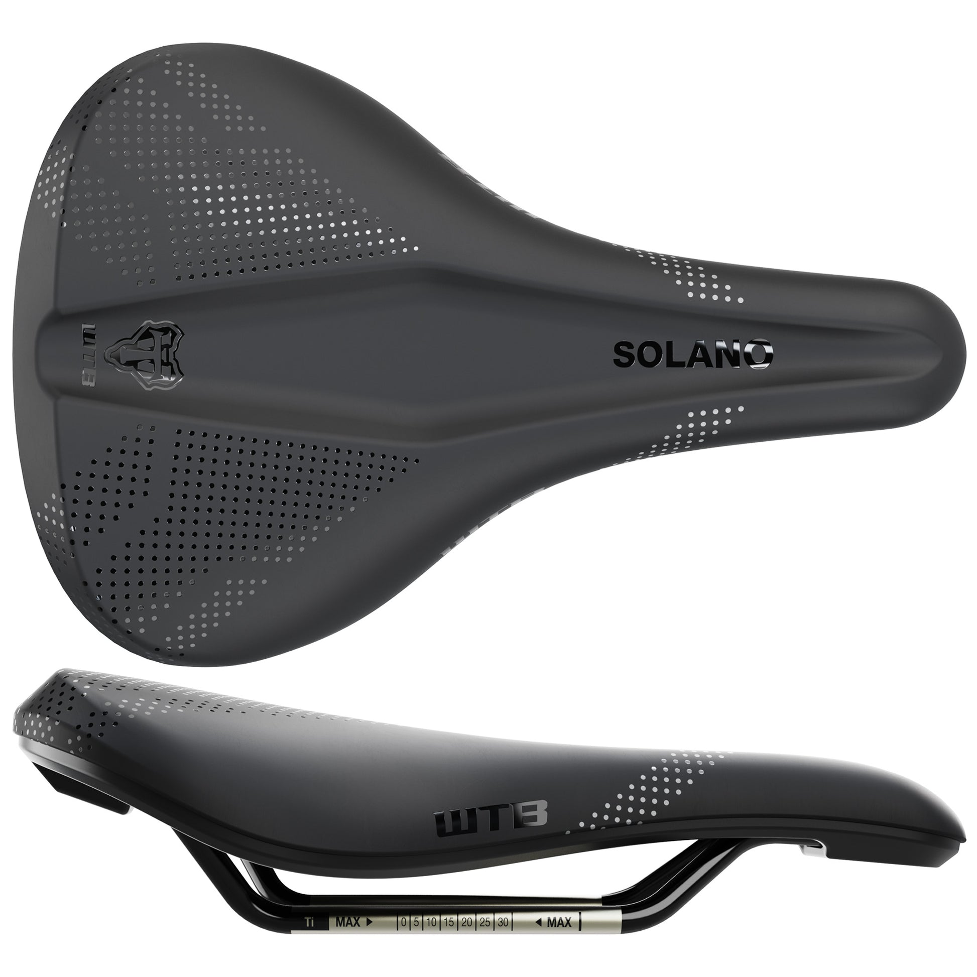 WTB Solano Saddle - Titanium Black Wide Fusion Form