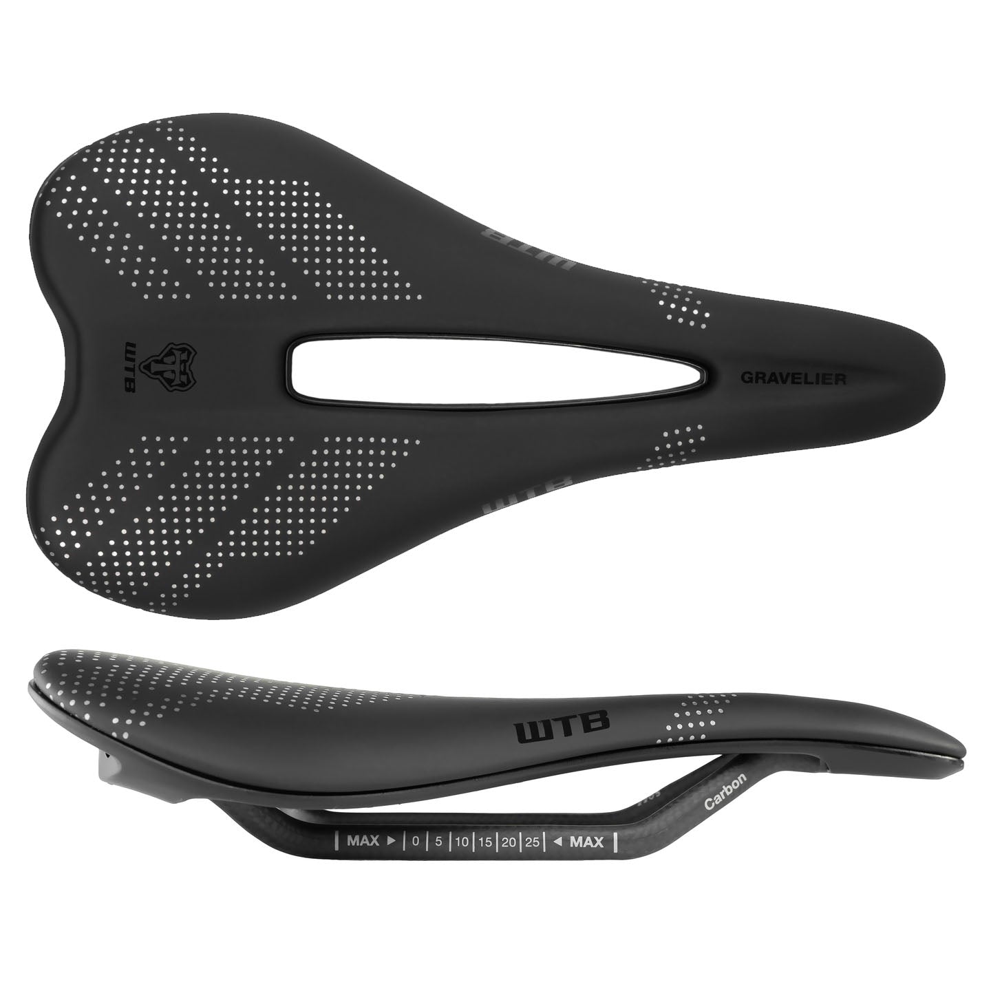 WTB Gravelier Saddle - Black Carbon