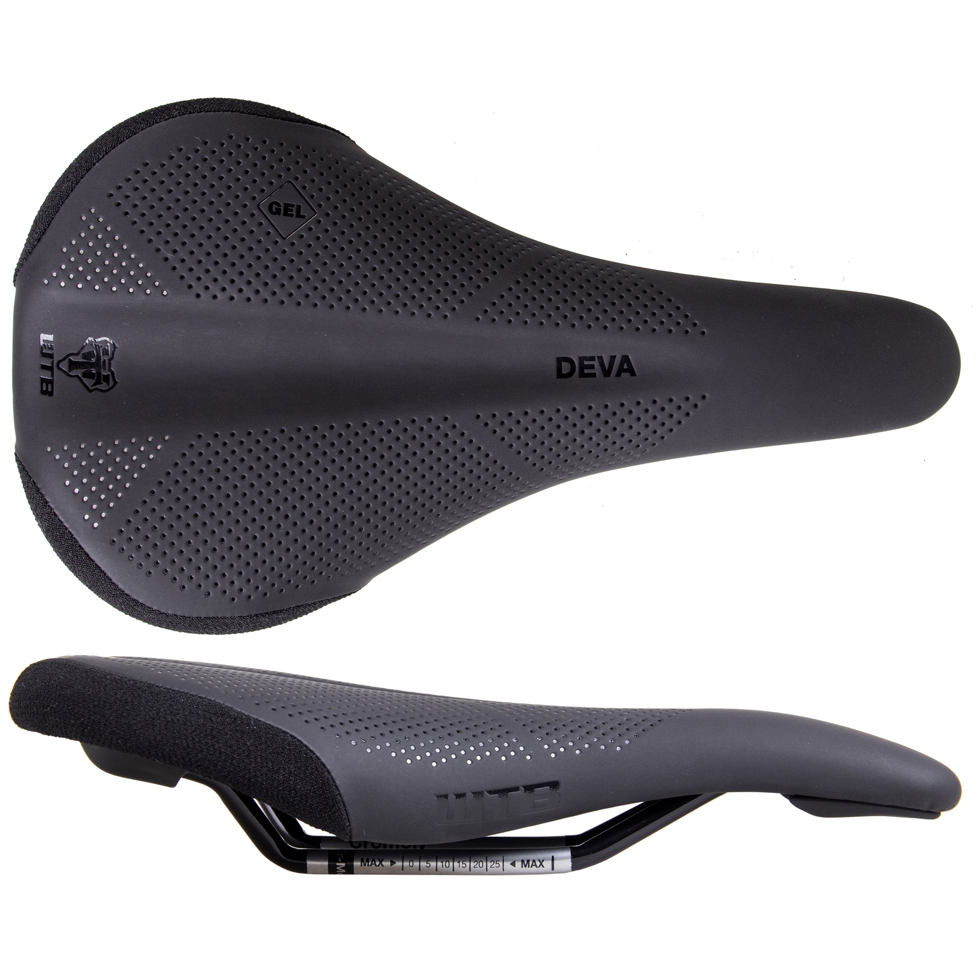 WTB Deva Saddle - Chromoly Black Women's Medium