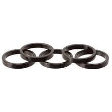 Wheels Manufacturing Aluminum Headset Spacer - 1-1/8" 5mm Black 5-pack