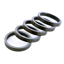 Wheels Manufacturing Carbon Headset Spacer - 1-1/8" 5mm Matte 5-pack