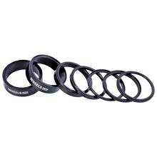 Wheels Manufacturing StackRight Headset Spacer Kit - Black