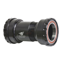 Wheels Manufacturing PF30 Outboard Bottom Bracket - For 30mm Spindle ABEC-3 Bearings PressFit Thread Together BLK