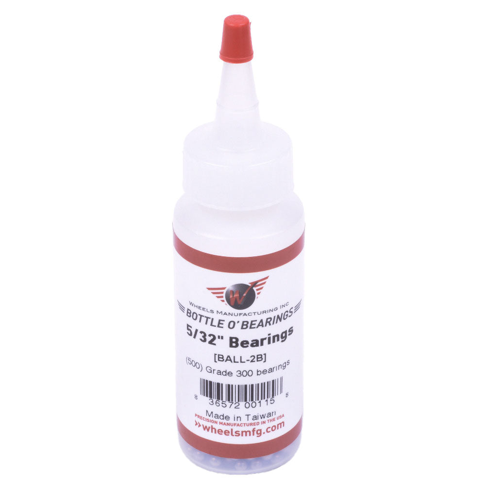 Wheels Manufacturing Grade 300 5/32" Loose Ball Bearing: Bottle of 500
