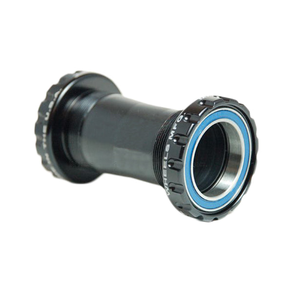 Wheels Manufacturing BSA 30 Bottom Bracket - English BSA Frame Interface ABEC-3 Bearings For 30mm Spindle BLK