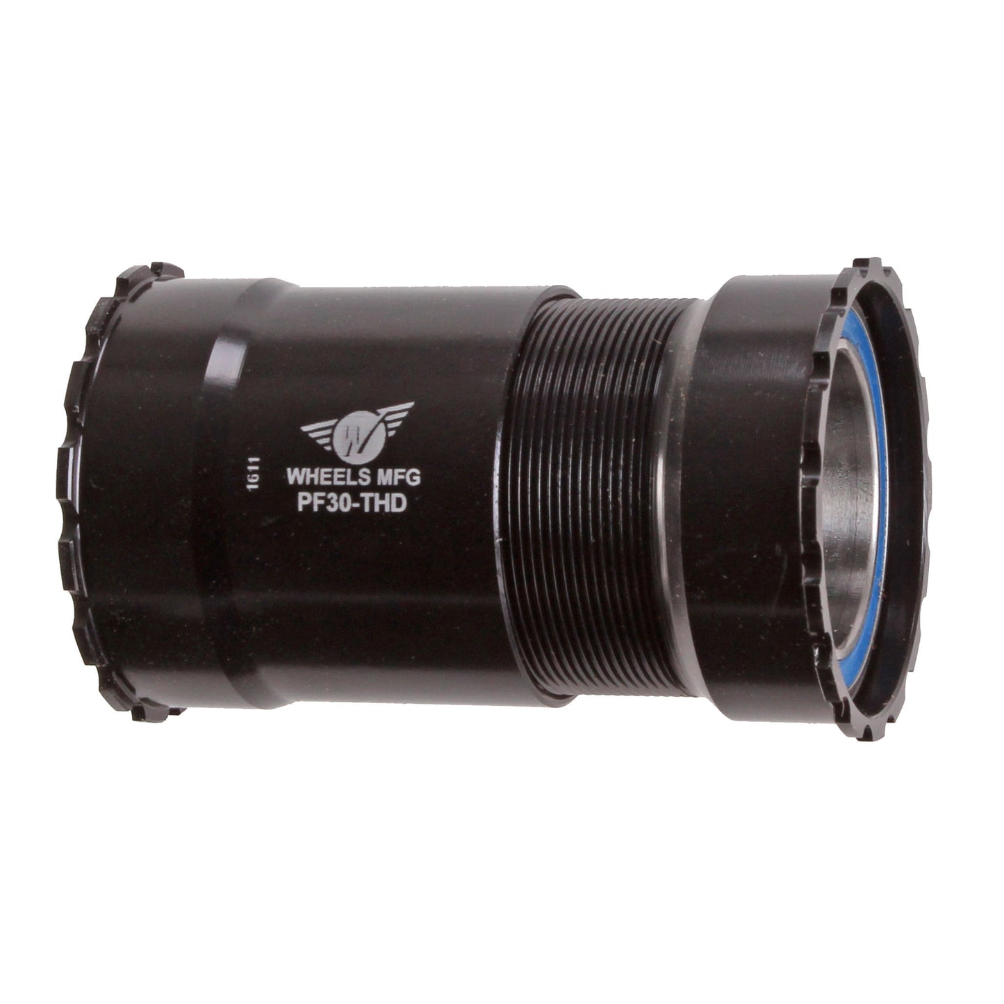 Wheels Manufacturing PressFit 30 Bottom Bracket ABEC-3 Bearings Threaded BLK