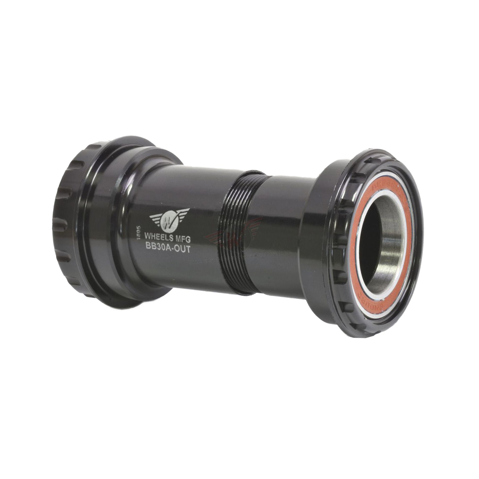 Wheels Manufacturing BB30A Outboard Bottom Bracket 24mm cranks Shimano Angular Contact Bearings BLK