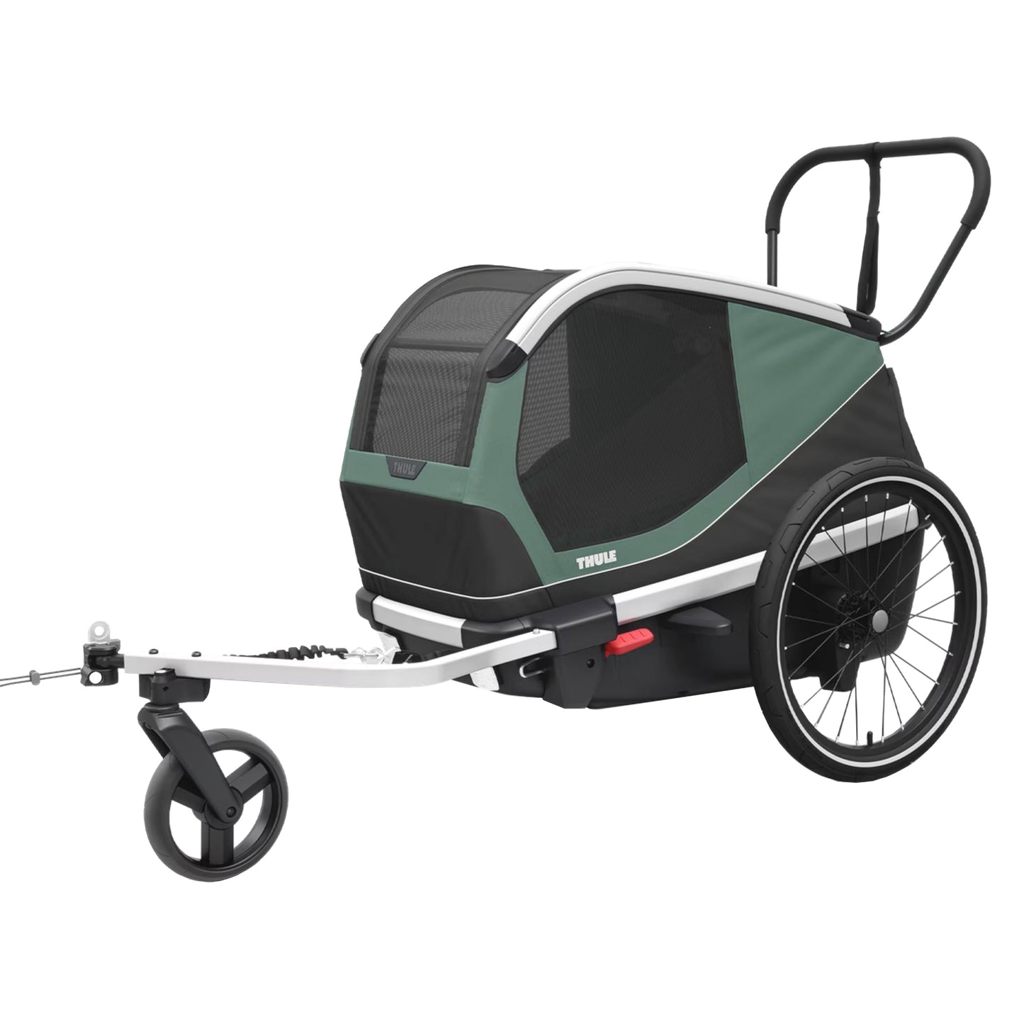 Thule Bexey Dog Bike Trailer- Hazy Green Medium